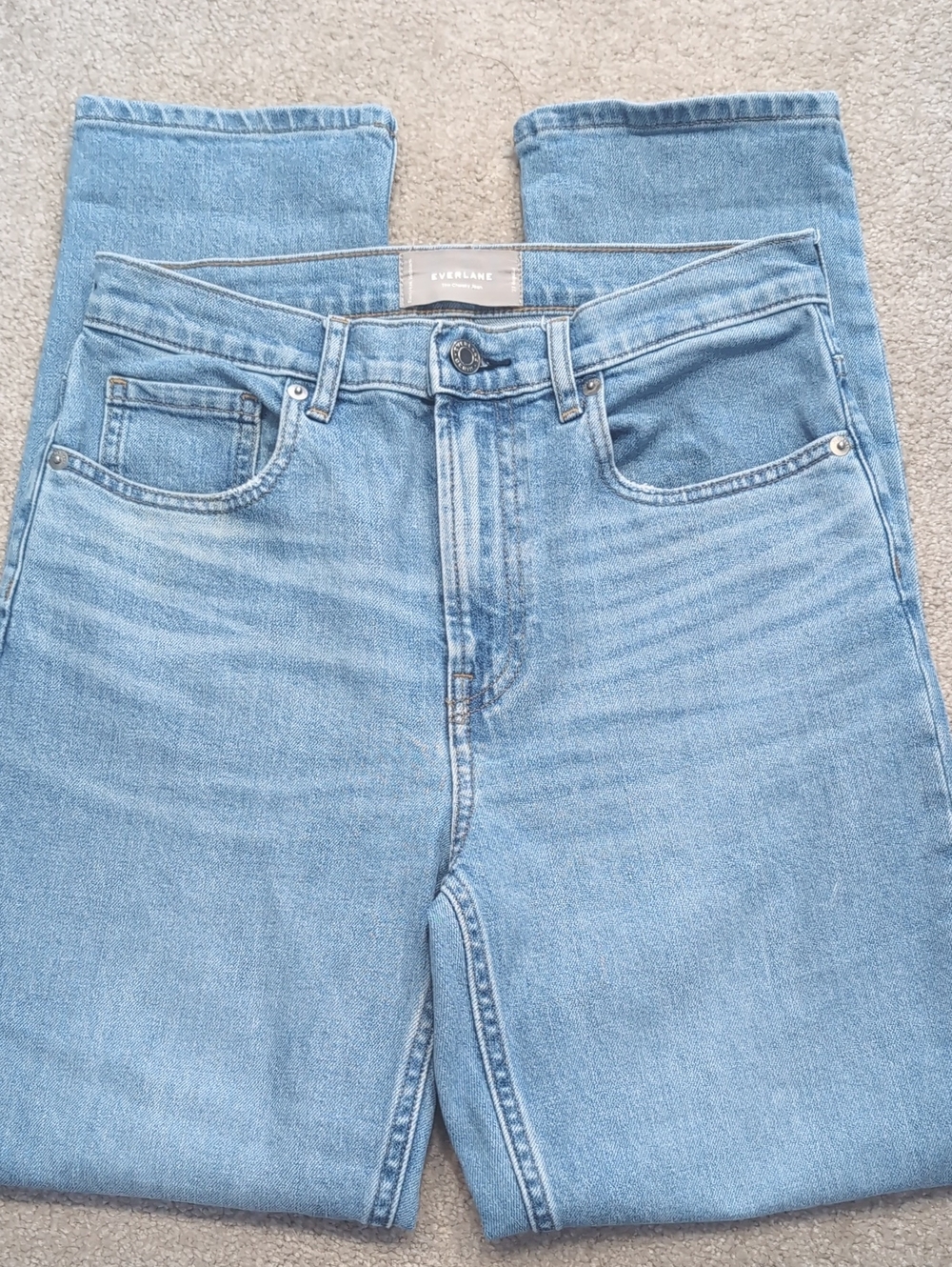 Everlane Light Blue Crop Leg Women's Jeans